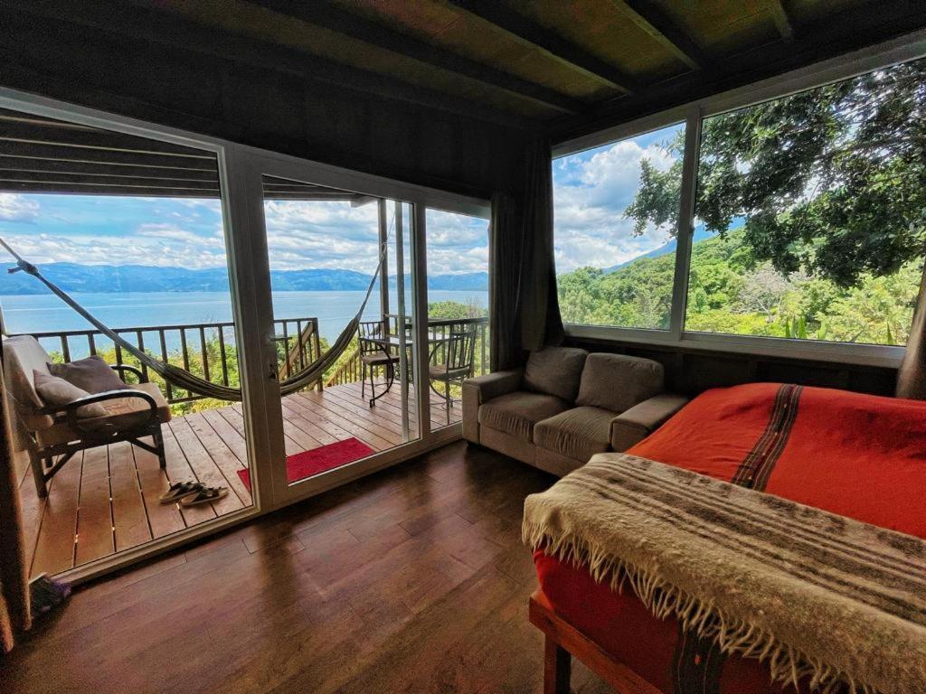 Refugio Del Volcan Casitas San Pedro La Laguna Eksteriør billede